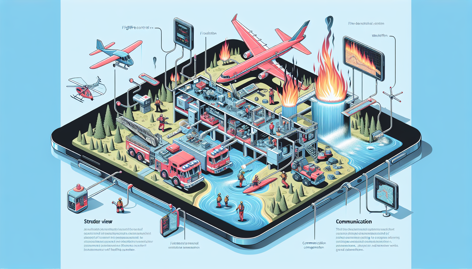 산불 진화 시스템의 구조와 기술 기후 변화 대응 전략 분석