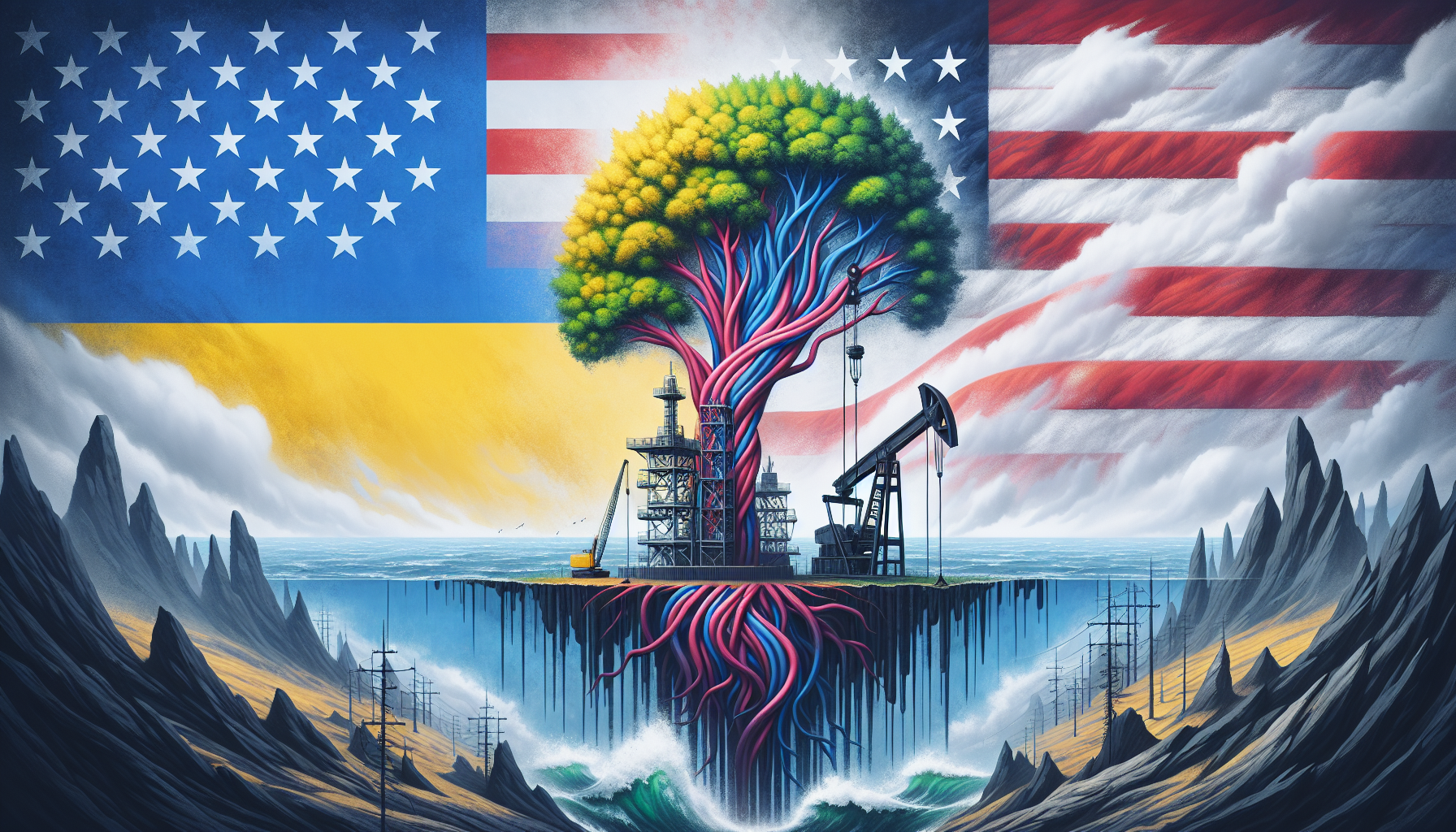 우크라이나 자원 개발과 미국 협력 위기 속 숨겨진 잠재력 탐색