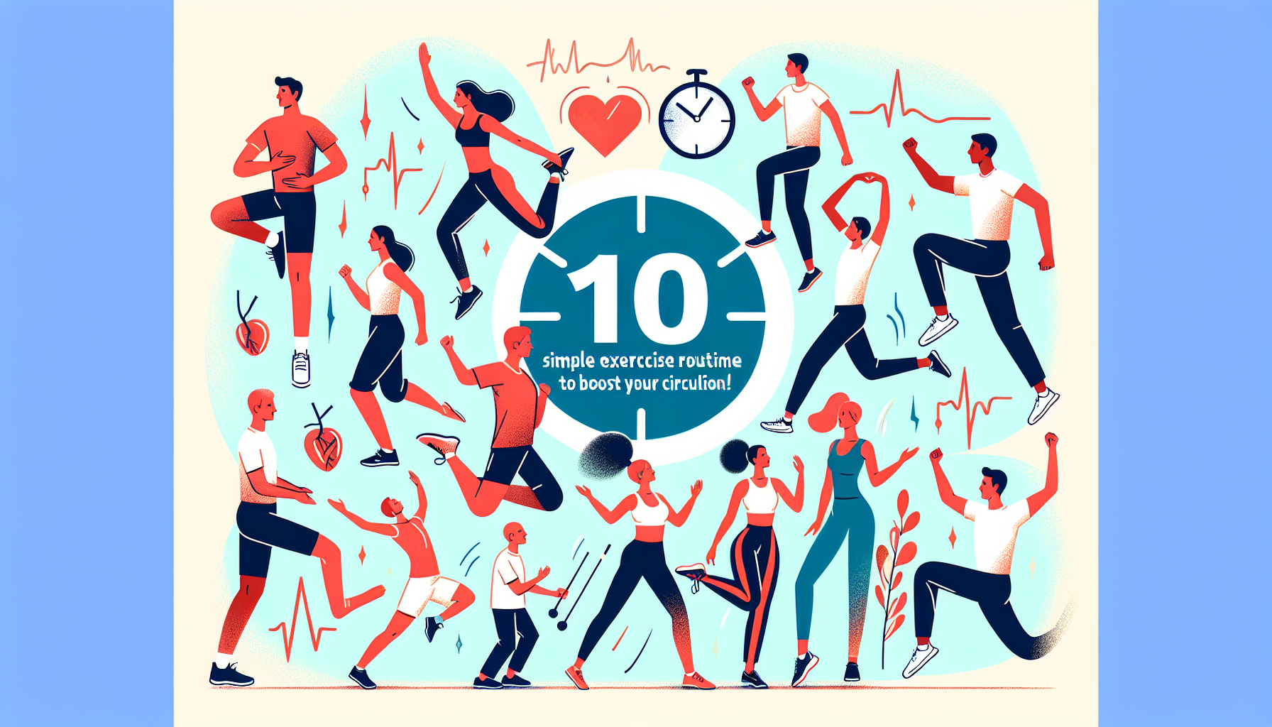 혈관 건강을 위한 10분 간단 운동 루틴으로 건강 향상하기