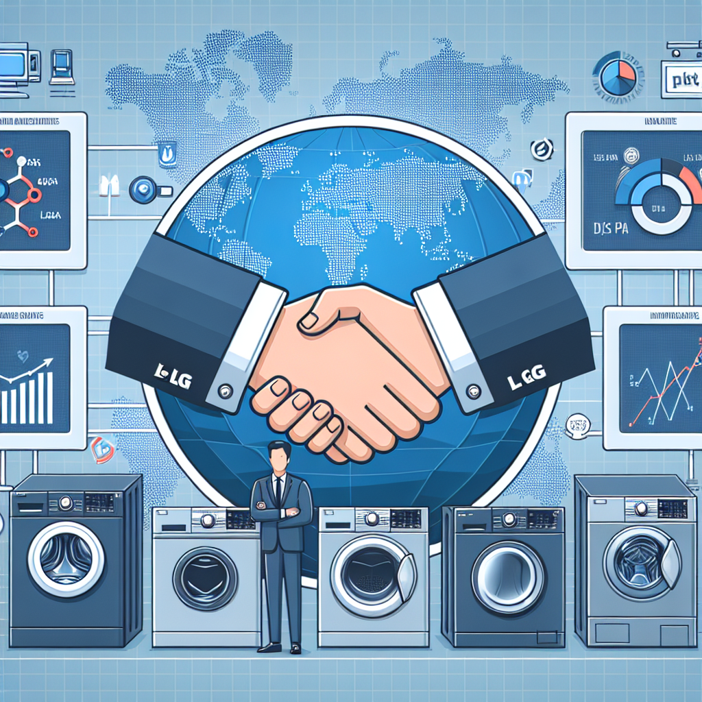 LG전자의 글로벌 세탁기 시장 공략 강화 전략과 북미 최대 세탁 솔루션 기업과의 파트너십 성과