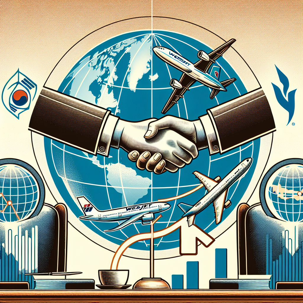 대한항공 캐나다 웨스트젯 지분 인수로 북미 항공시장 경쟁력 강화