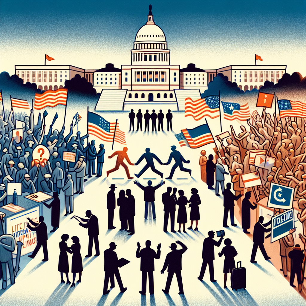 미국 정치 갈등 인권 논란 인권운동 상징 정치분열 정책투명성