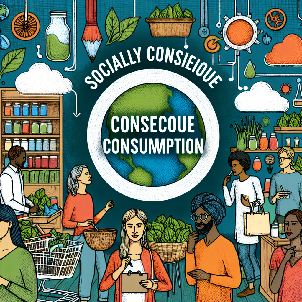 사회적 가치 소비 책임감 있는 선택 지속 가능성