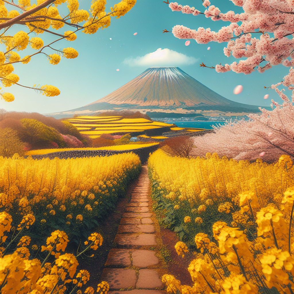 제주도 봄 여행 가이드 자연 풍경꽃축제 추천명소