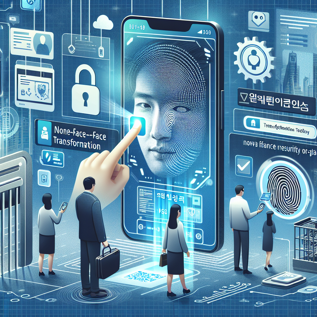 한국 금융권 디지털 전환 외국인 비대면 거래 신원확인 기술 혁신