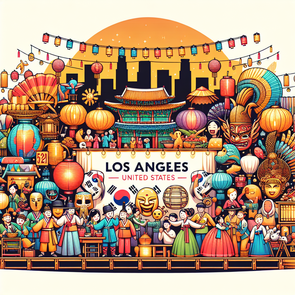 미국 LA한인축제 52회 글로벌 문화교류와 다문화사회 연대