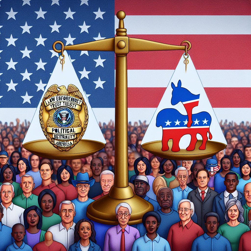 미국 법집행기관 신뢰와 정치적 중립성 위기 분석