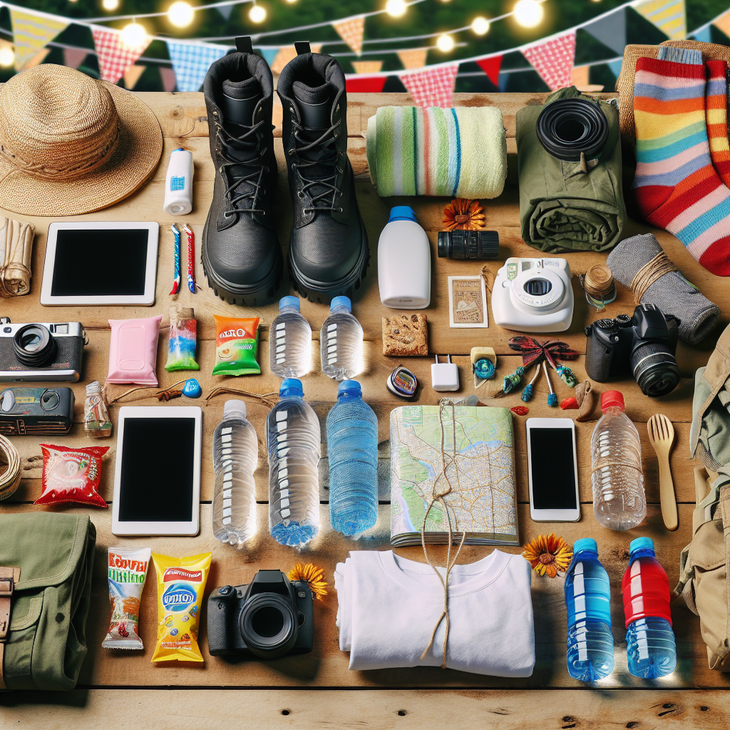 보령머드축제 준비물 12가지 피부보호 방수가방 안전용품 습기제거