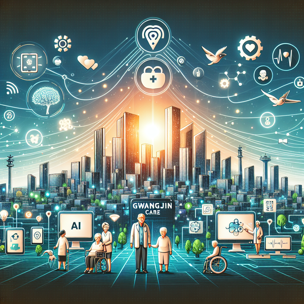 광진구 스마트 돌봄 혁신인 광진e돌봄 프로젝트를 통한 고령사회 돌파구