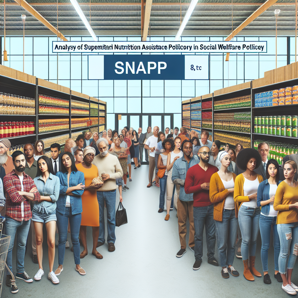 미국 식품보조 정책(SNAP) 논란과 사회적 책임 사회복지 정책 분석