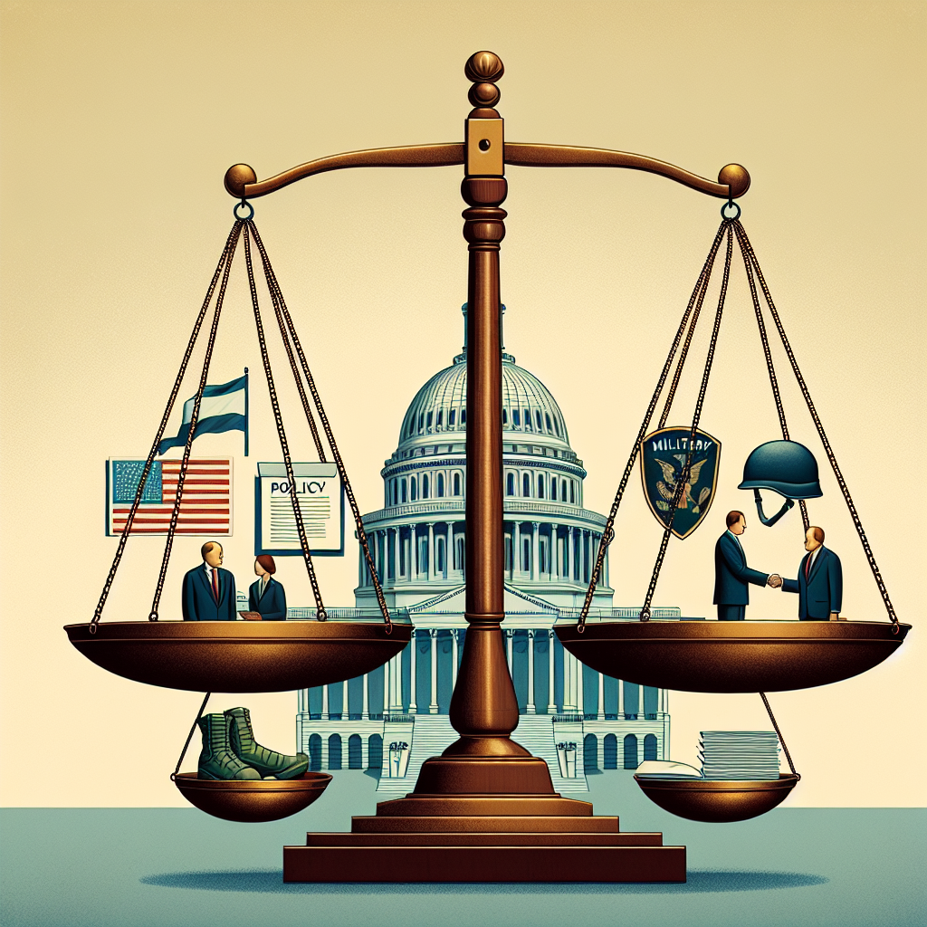 미국 의회 정책 전략 군사 외교 균형