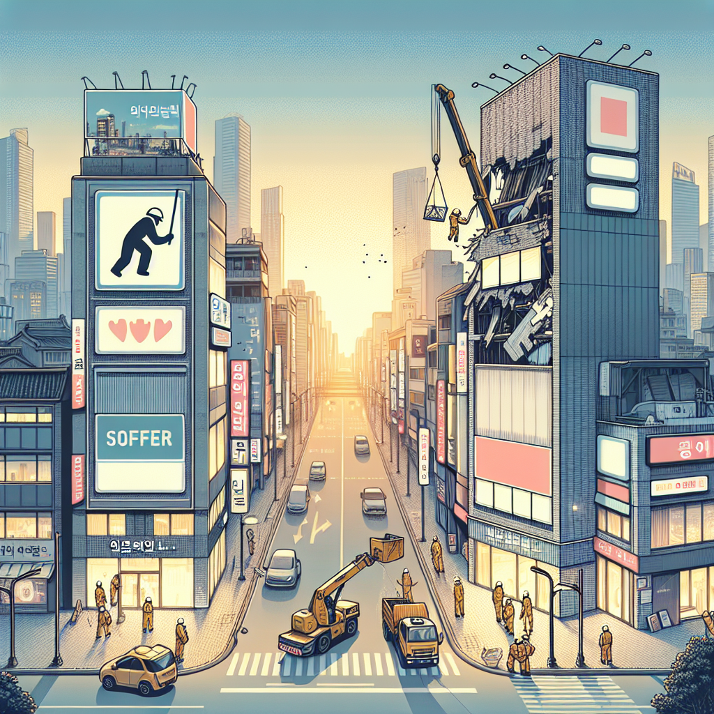 창원시 간판 철거 정책 강화로 안전과 도시 미관 함께 지키기