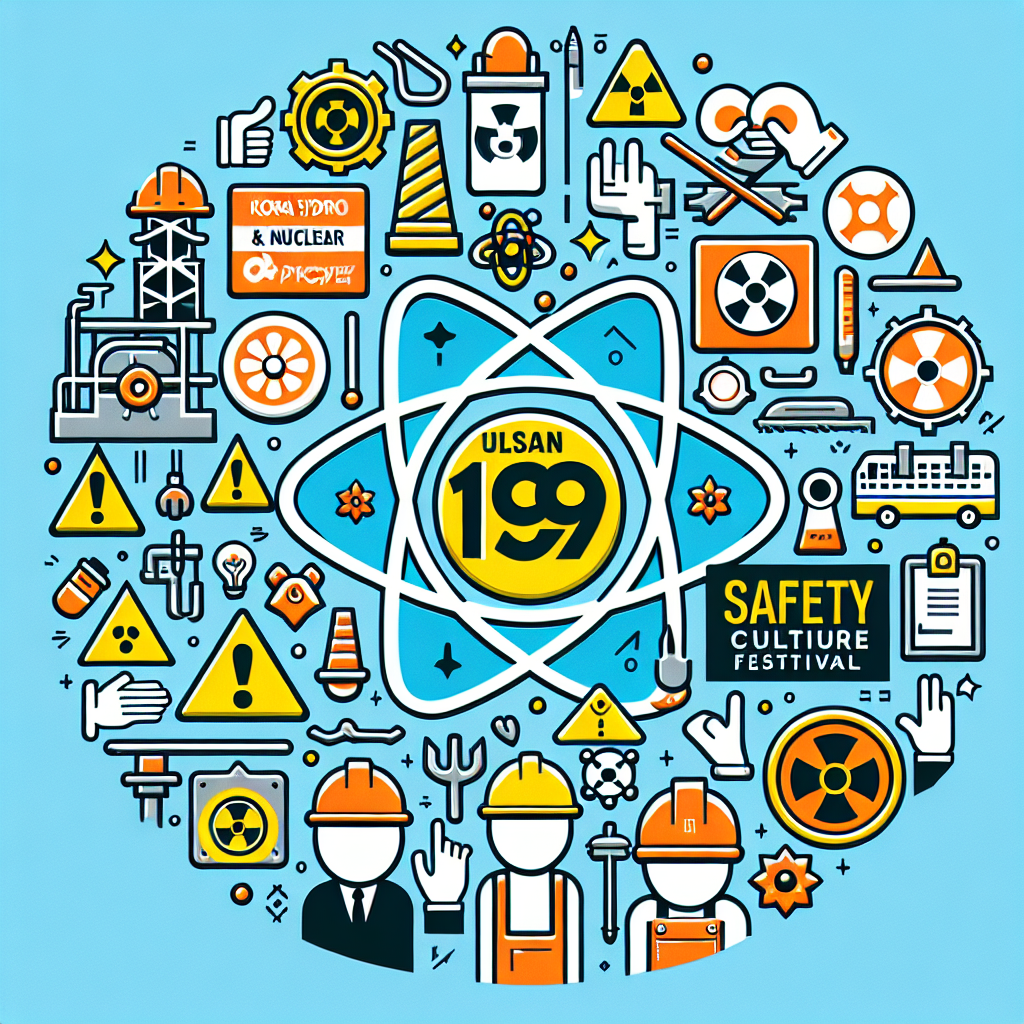 한국수력원자력 새울원자력본부 울산119안전문화축제 원전 안전 문화 홍보