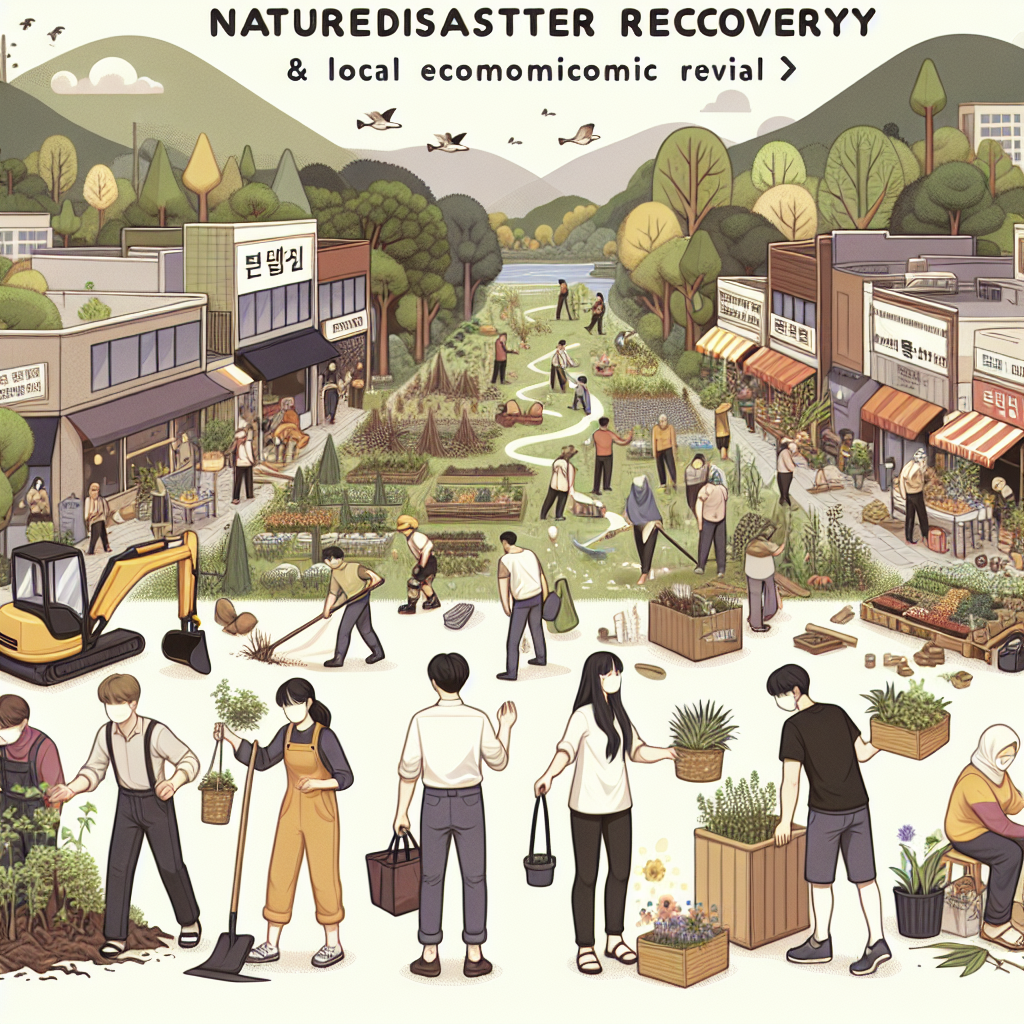 경남 자연재해 복구 지역경제 회복 지역사회 활성화 프로젝트