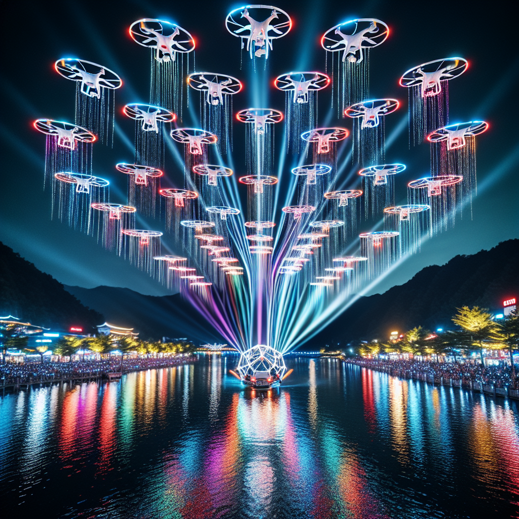 당진 삽교호 드론 라이트쇼 전망과 지역관광 활력제고