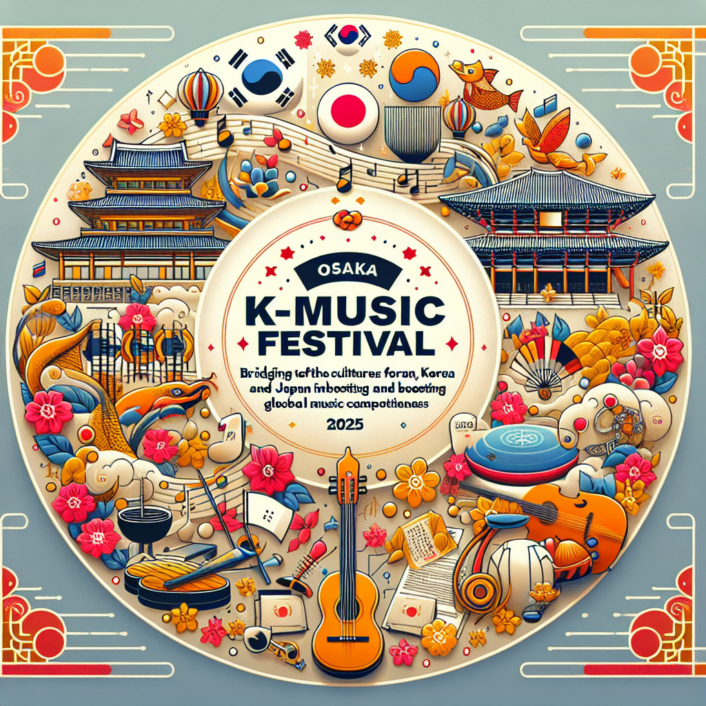한국과 일본 문화 교류와 글로벌 음악 경쟁력 강화를 위한 오사카 K-뮤직 페스티벌 2025