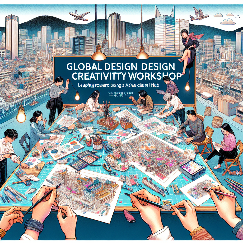 부산시 글로벌 디자인 창의성 워크숍으로 아시아 문화거점 도약