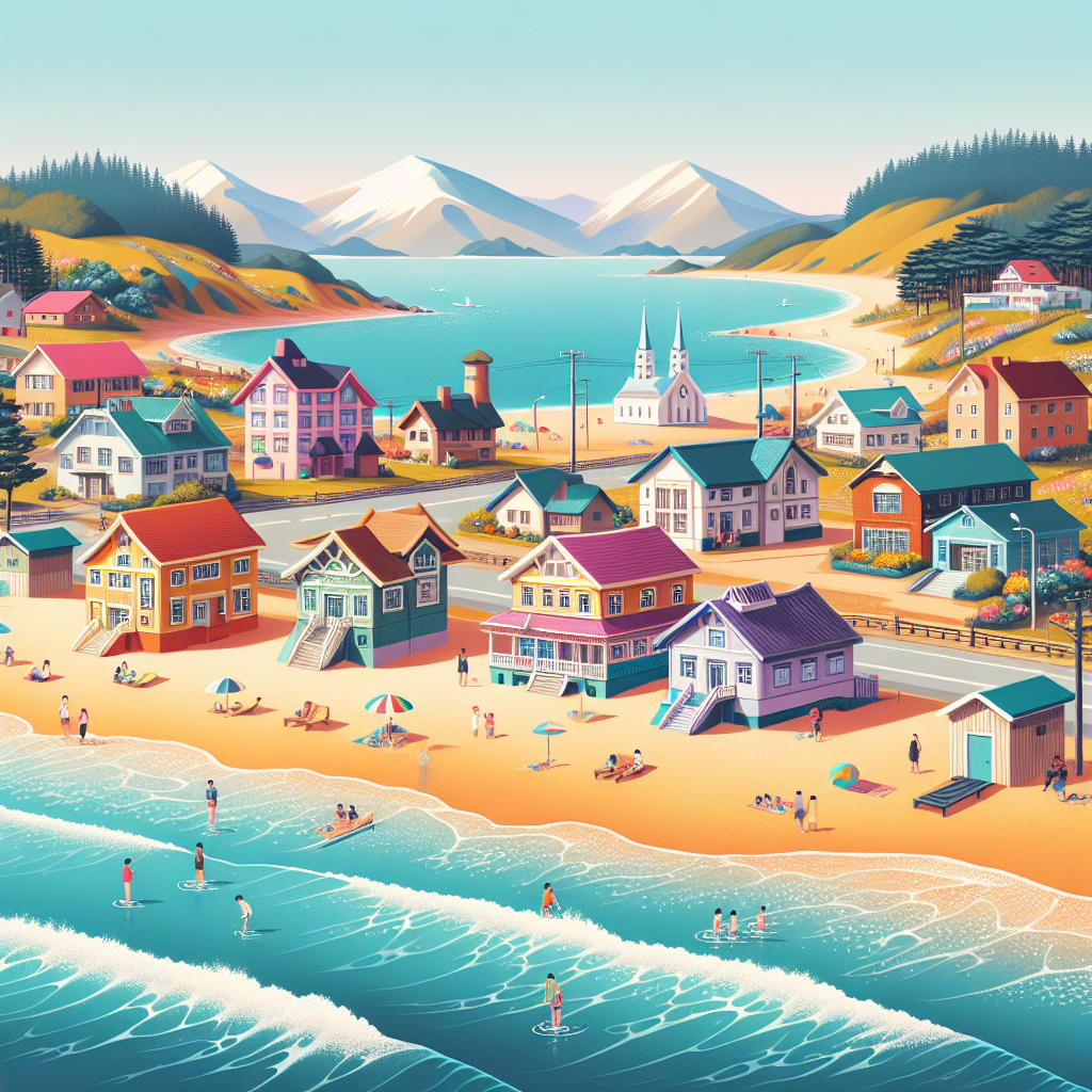 북한 해변 리조트 월산 칼마 진실과 관광객 경험