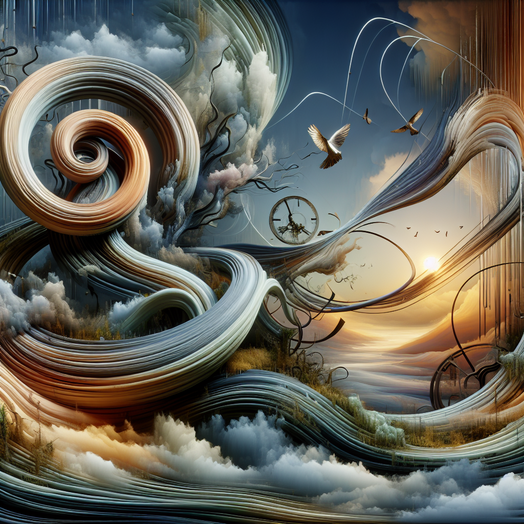 자연과 시간의 흐름을 담은 현대 조각 예술 전시회