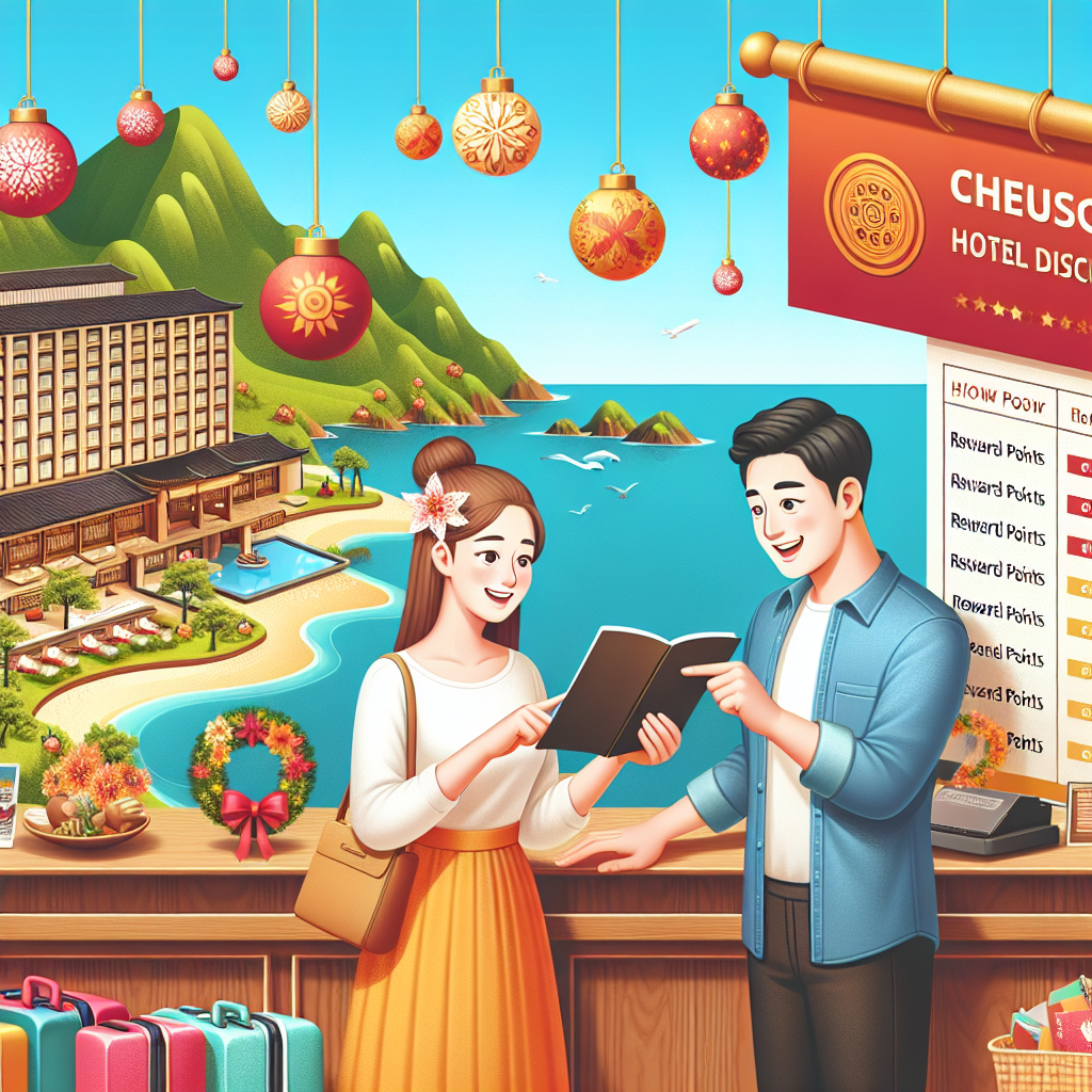 추석 호텔 할인과 포인트 혜택으로 풍성한 여행 즐기기