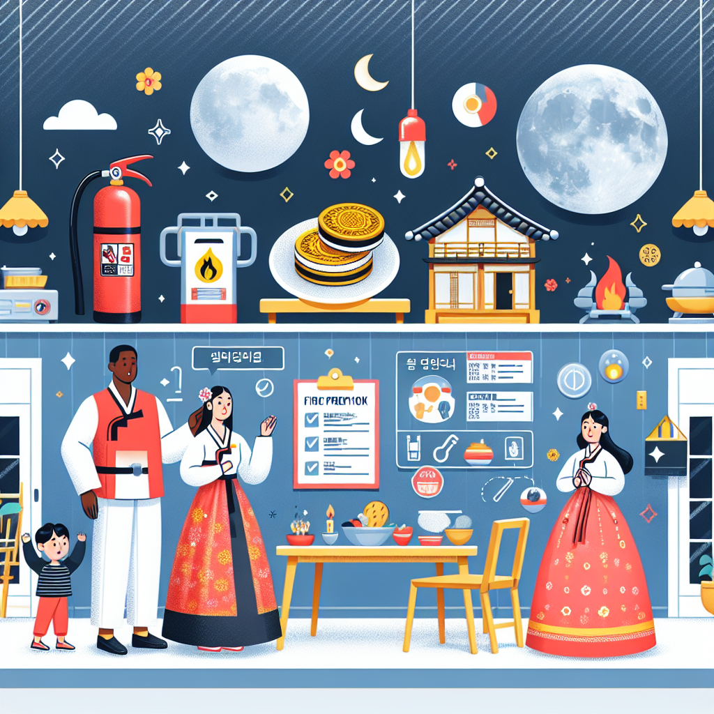 대전지역 추석 연휴 화재 예방과 안전수칙 안전문화 구축