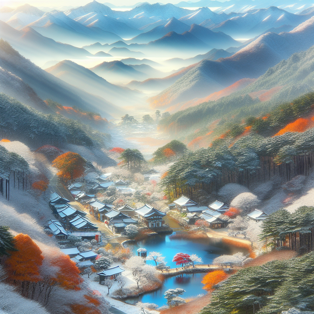 설악산 첫눈과 자연 변화 기후위기 자연보호