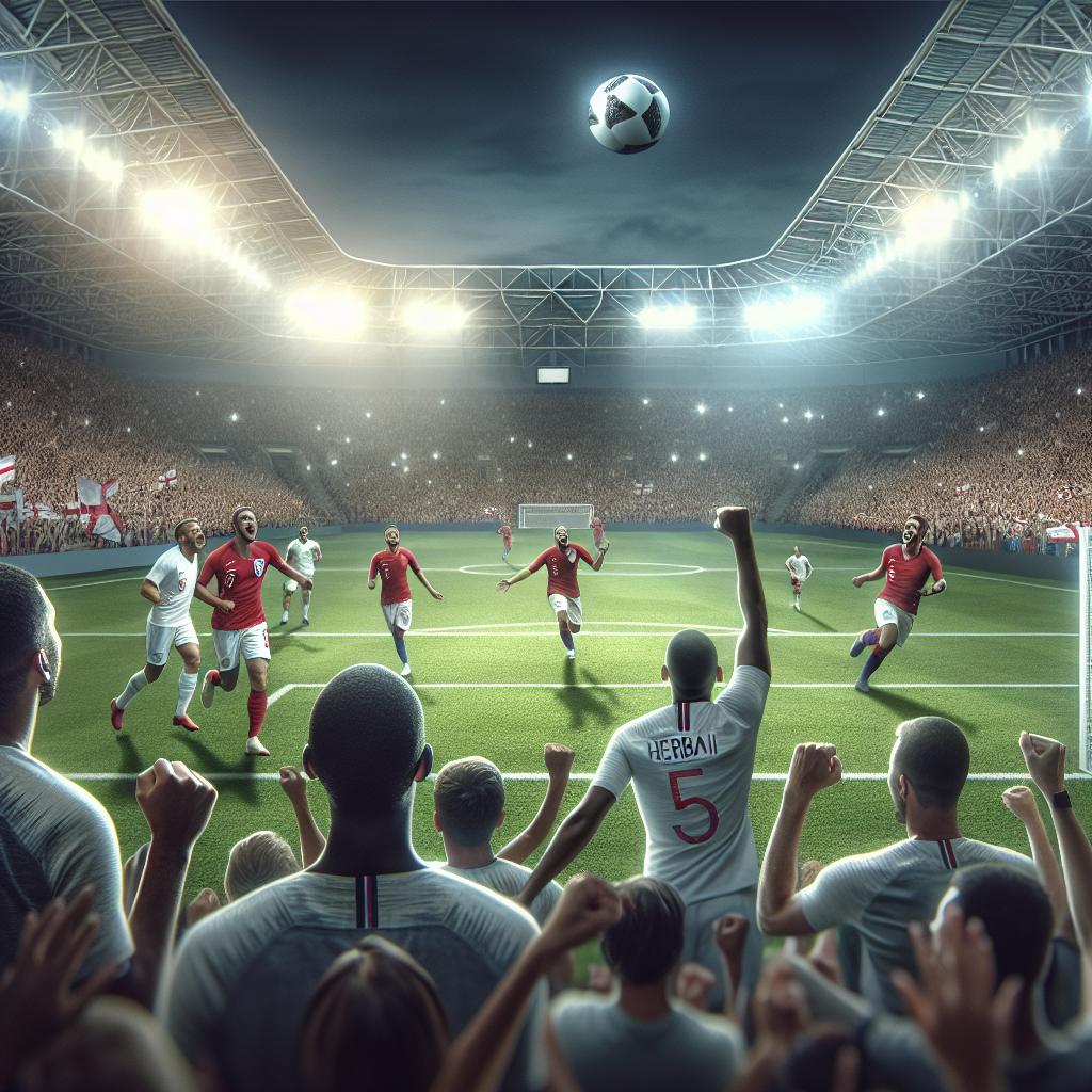 잉글랜드 축구세르비아 원정대승으로 본선 경쟁력 강화