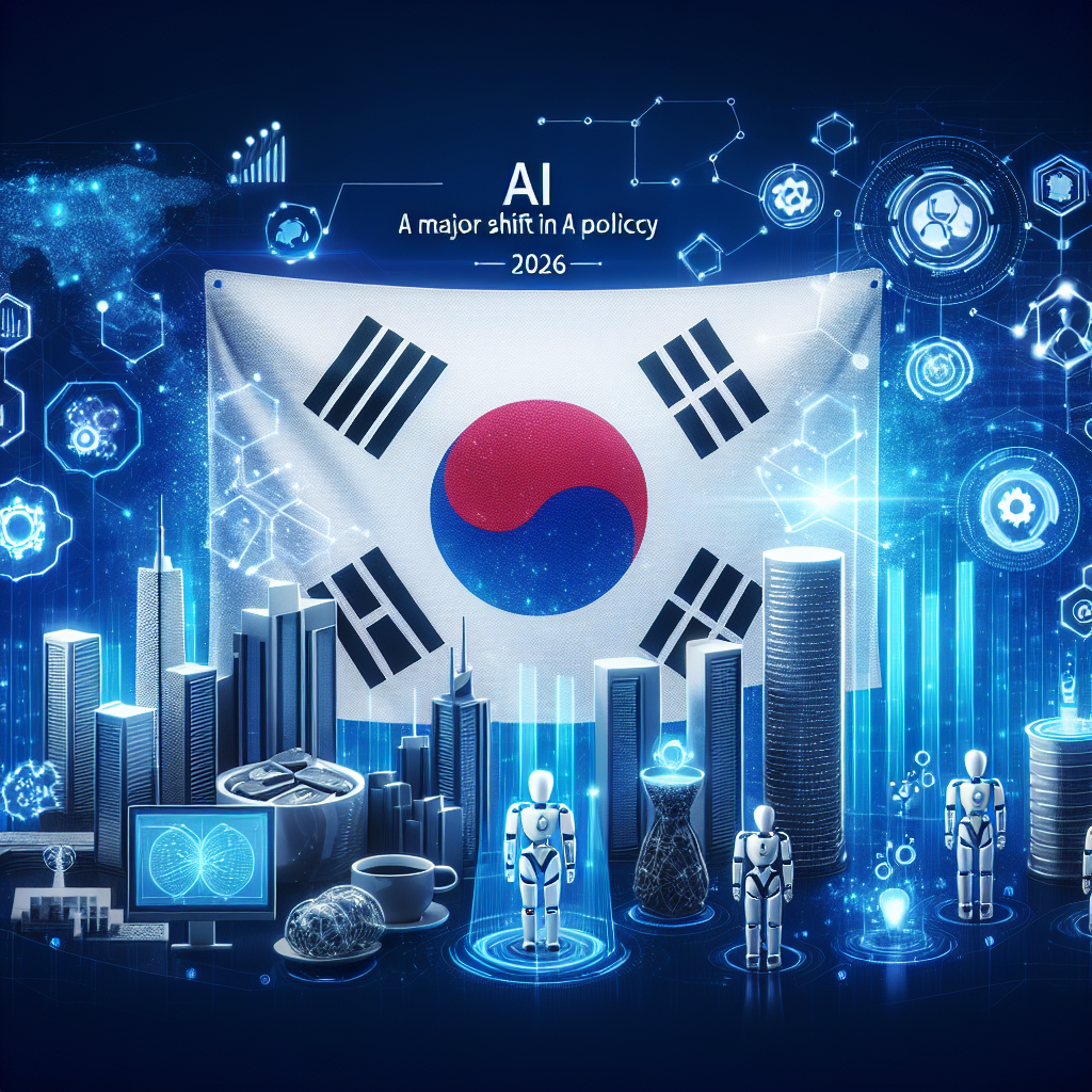 2026년 AI 정책 대전환, 대한민국 경쟁력 향상의 핵심 전략은 무엇일까