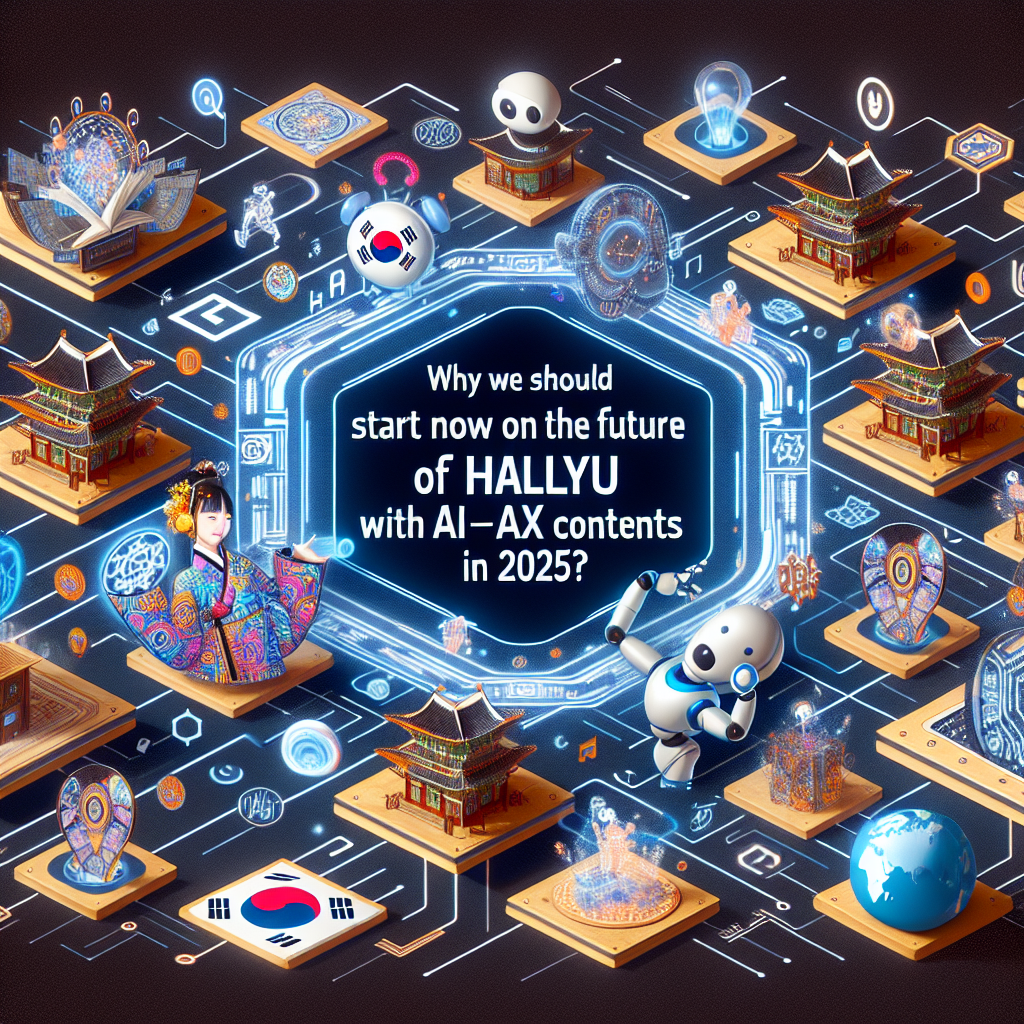 2025년 AI·AX 콘텐츠로 한류의 미래, 지금 시작해야 할 이유는?