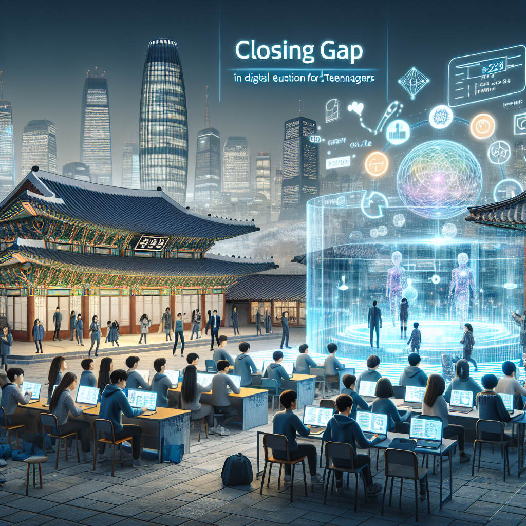 2025년 광주 디지털교육 미래를 위한 청소년 격차 해소와 인재 육성 전략