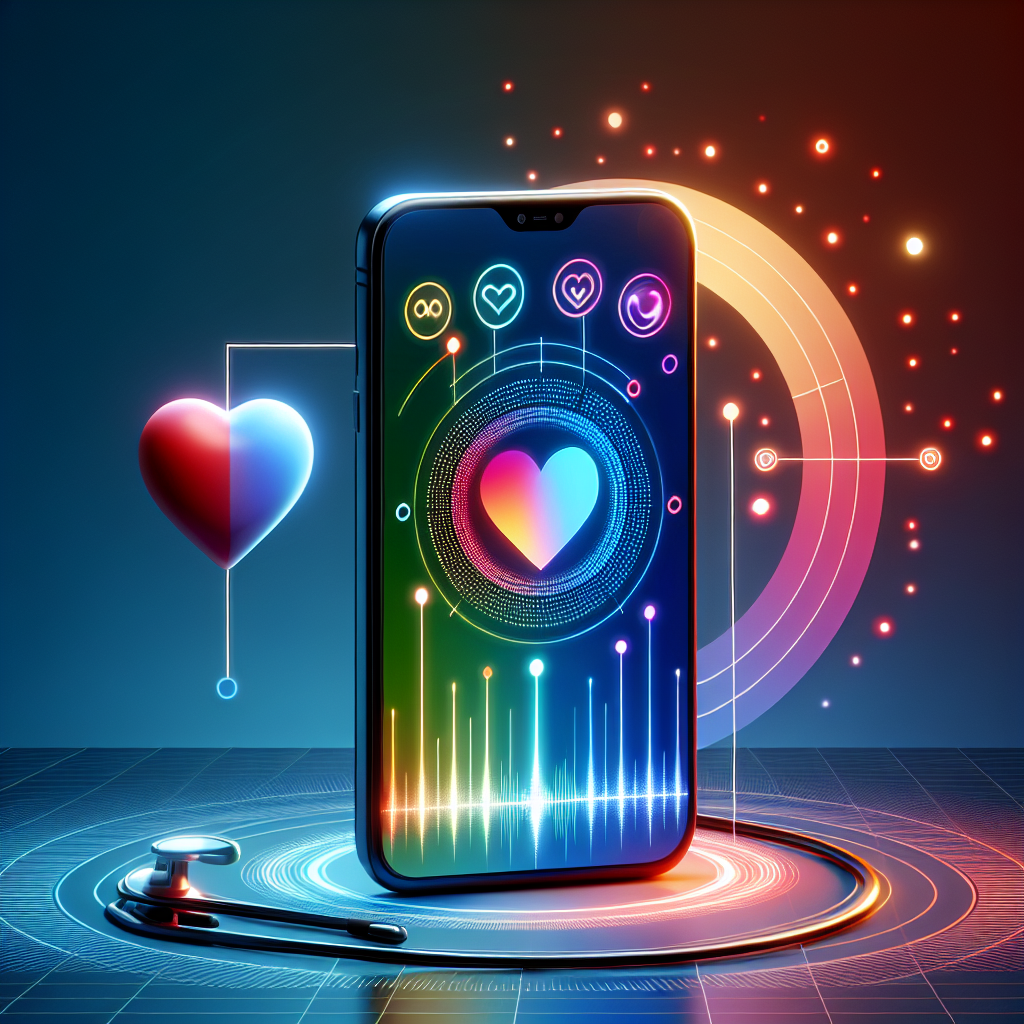 감정을 시각화하는 AI 그래디언트 앱, 우리 건강에 어떤 영향이 있을까