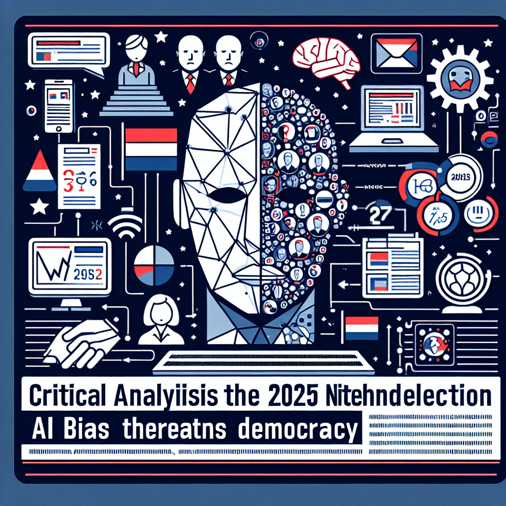 선거 조작 걱정되시나요 AI 편향이 민주주의를 위협하는 2025년 네덜란드 선거 핵심 분석