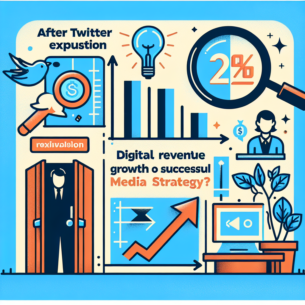 트위터 퇴출 이후 디지털 수익 20% 성장, 미디어 전략 성공 비결은?
